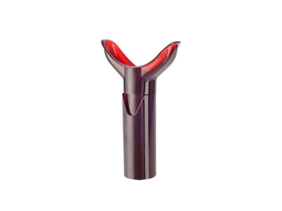 Bombas para realzar los labios, dispositivo para labios sensuales, bomba realzadora de labios encantadora, universal, tamaño completo, rojo oscuro Yunzii