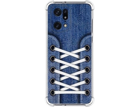 Carcasa para Oppo Find X5 Pro 5G TUMUNDOSMARTPHONE Dibujos Antigolpes Zapatillas 01 Multicolor