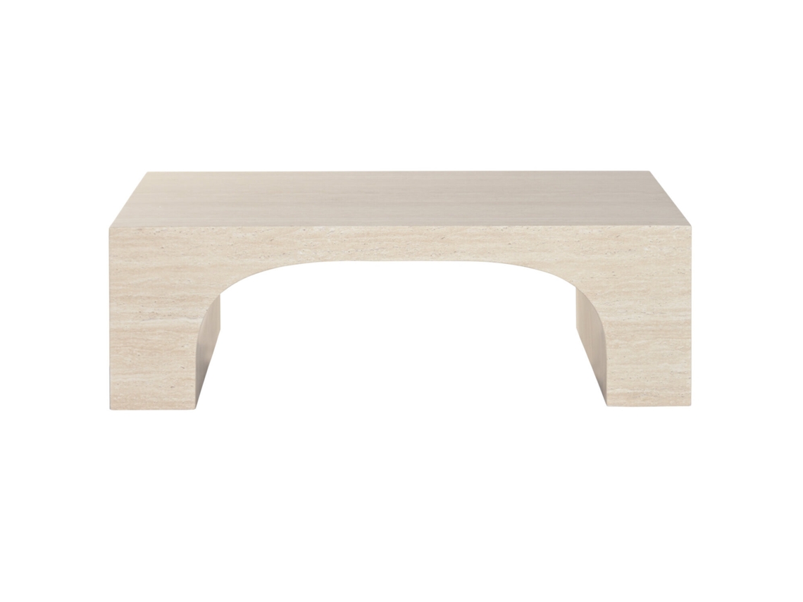 Mesa de centro de madera de abeto con 2 cajones AQUANDRA HOUSE LIVING