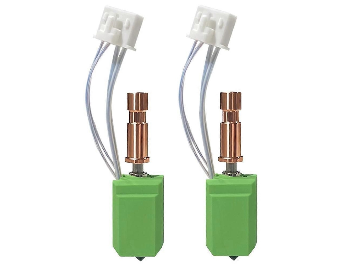 Kit con 2 extrusores Kobra S1 avanzados de 0,4 mm con varilla calefactora de cerámica para impresora 3D Anycubic S1 GOKOCO