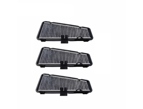 Filtro de cabina de aire acondicionado externo de coche[3 Piezas-a]