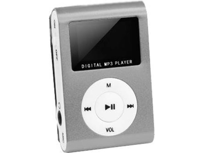 Reproductor MP3 con Auriculares SETTY 394507 Plateado