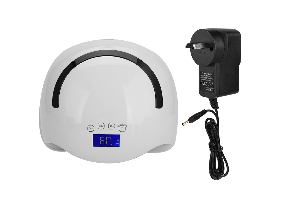 Lámpara LED UV inteligente de 58 W para secado de esmalte de uñas, máquina de curado para manicura con herramientas.