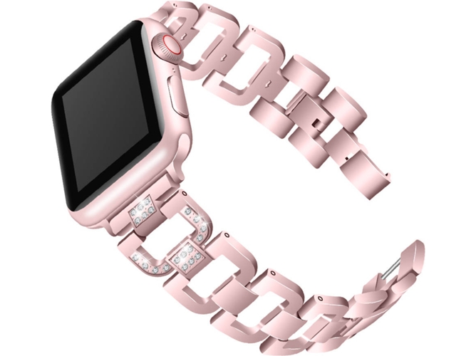 Correa Apple Watch 40 mm WJS Metal Rosa