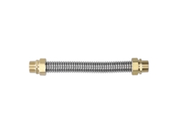 Tubo Ondulado De Acero Inoxidable Con Rosca Macho G3/4 Para Aire Acondicionado, Calentador De Agua, 25cm