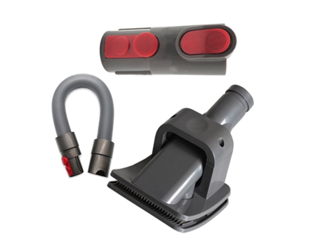 Herramienta de cepillo para perros y mascotas, adaptador de conector de adaptadores de manguera para Dyson V6 V7 V8 V10, piezas de limpiador al vac...