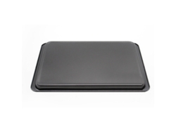Bandeja para hornear antiadherente de acero al carbono de calidad profesional, distribución uniforme del calor para una cocción perfecta, revestimiento antiadherente duradero.