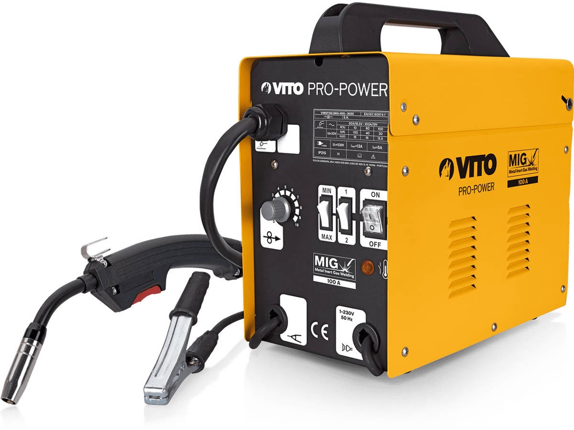 Aparato de Soldadura VITO De Hilo 100A (345 x 430 x 185 mm)