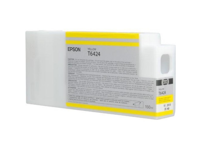 Cartucho de tinta original EPSON, T6424 150 ml , Amarillo, C13T642400