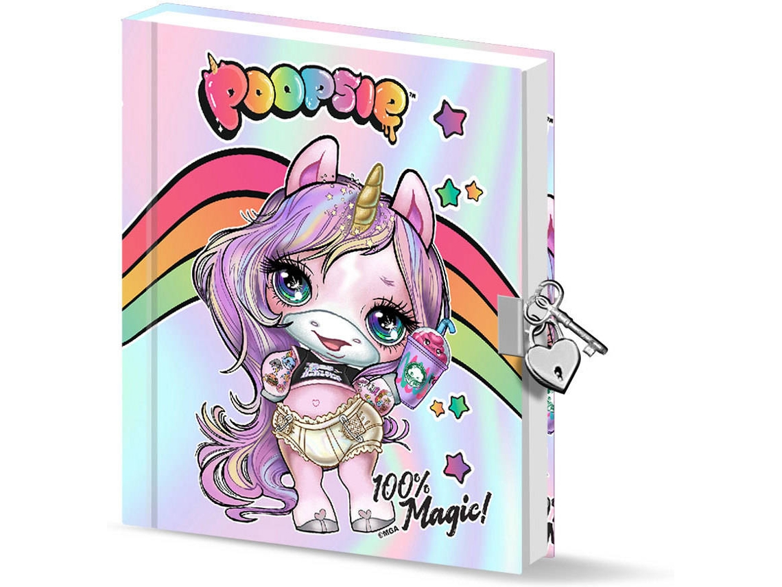 Diario POOPSIE SLIME SURPRISE Magic con llaves