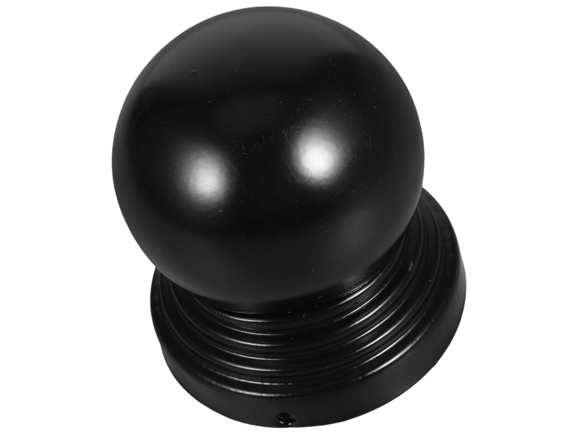 Tapas De Metal Negro Inoomp De 90 Mm Para Postes De Valla. Tapas Esféricas Decorativas De Hierro. Cubiertas Protectoras