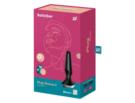Estimuladores SATISFYER Plug-Ilicious 2 Vibrador Bluetooth (1 Unidad)