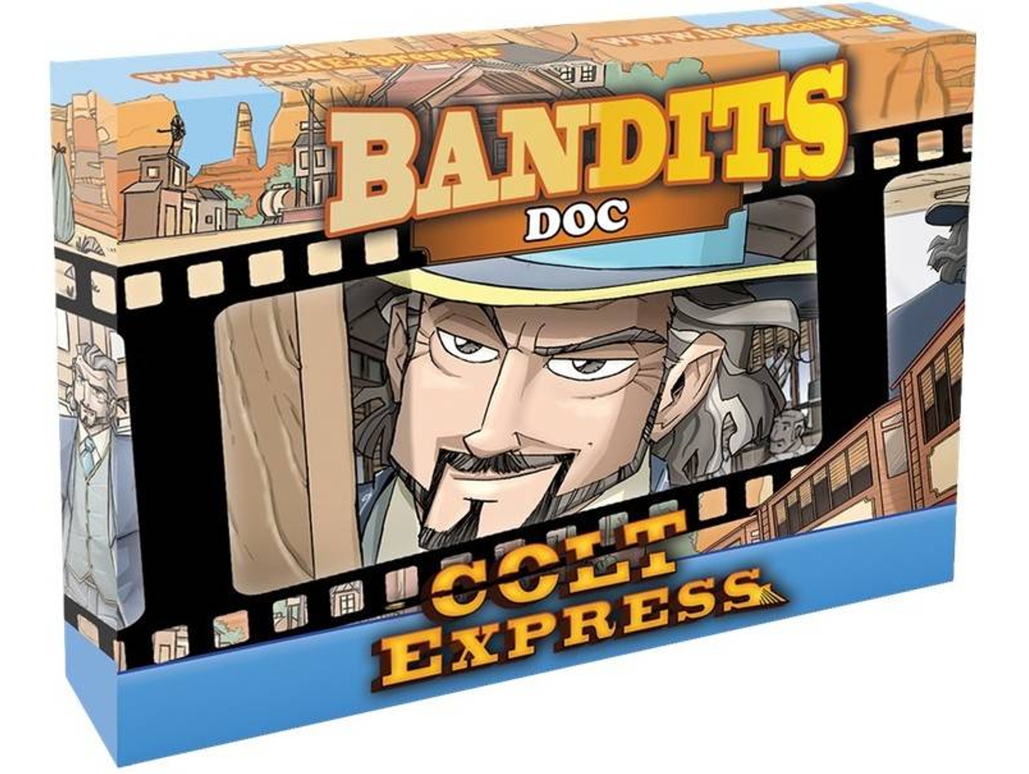 Juego de Mesa LUDONAUTE Colt Express Bandits Expansion-Doc (Inglés - Edad Mínima: 10)