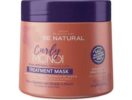 Mascarilla para el Pelo BE NATURAL Rizos Definidos (350g)