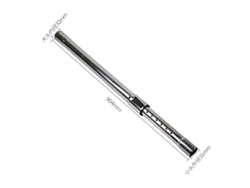 Manguera De Aspiradora De Aluminio, Tubo De Extensión Universal (32 Mm De Diámetro Interior) Para Interiores De Automóviles.