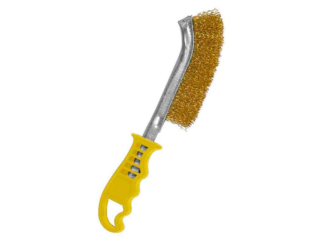 Mota Herramientas Cepillo Cubre Plastico Bronce F116B