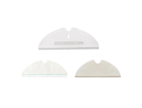 3pcs mop pano titular placa de cartão kit para xiaomi roborock t8 robot