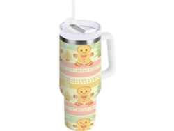 Galleta Vaso Botella Taza Acero Inoxidable - Vaso Térmico Portátil
