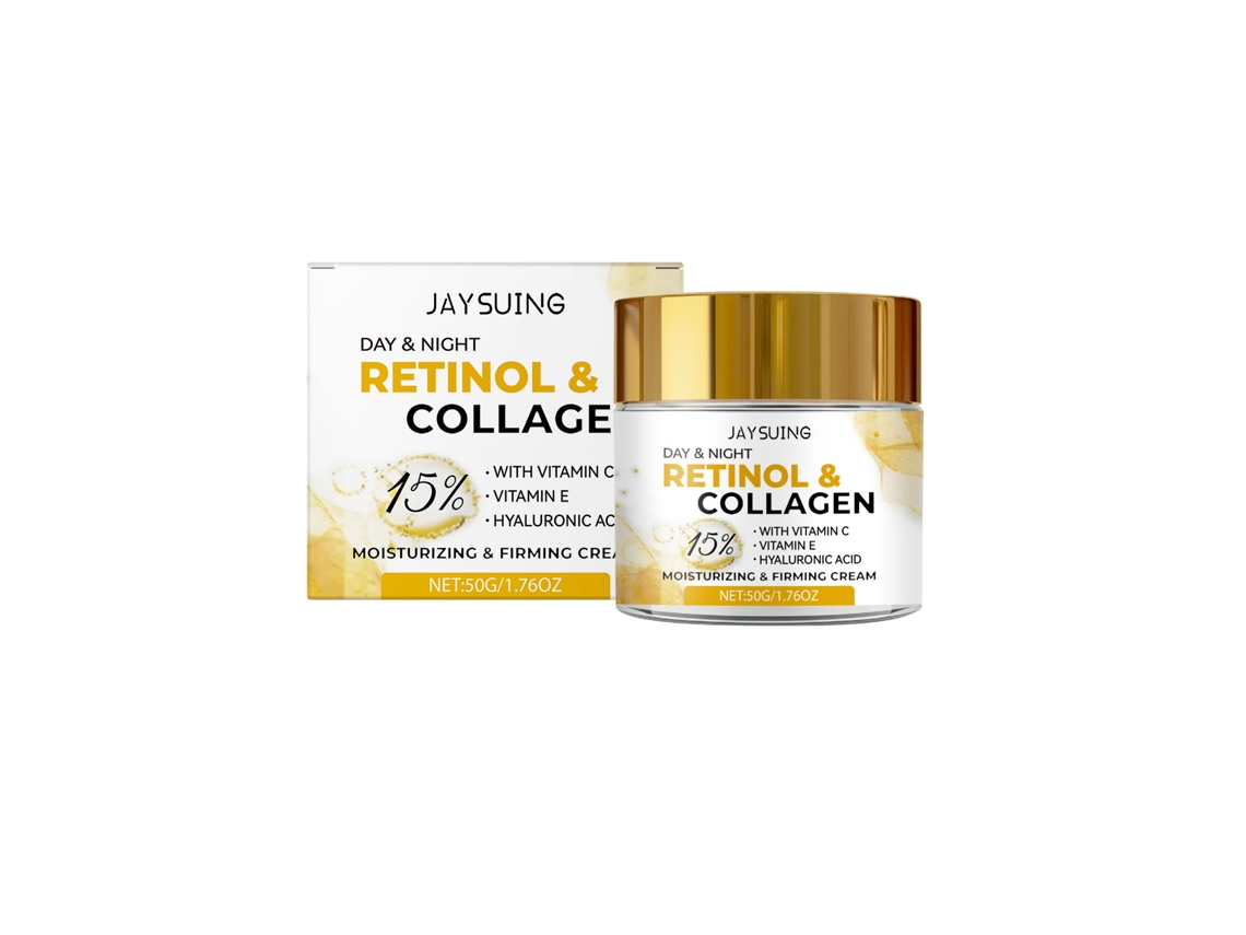 La crema hidratante Jaysuing con colágeno hidrata suavemente la piel, dejándola suave y tersa, y unifica el tono de la piel.