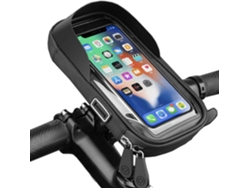 Bolsa para pasamanos con soporte para celular, pantalla táctil, rotación de 360 grados, compatible con un celular de 6.4 pulgadas. Mdug