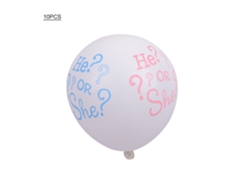 10 Globos De Látex Para Decorar Fiestas De Primer Cumpleaños, Bodas Y Hogares.