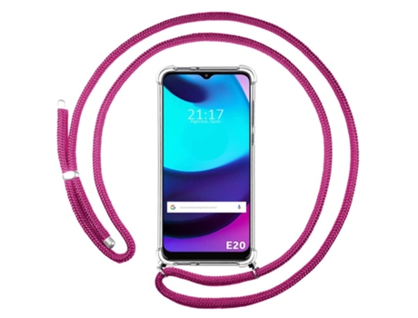 Carcasa Motorola Moto E20 TUMUNDOSMARTPHONE Colgante Rosa