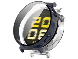 Funda protectora para Huawei Watch GT 5 de 41 mm con marco de vidrio templado y película protectora de pantalla Facpoet