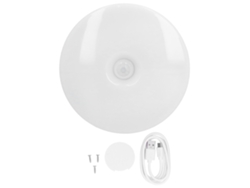 Rebe-lámpara Nocturna Led Con Sensor De Movimiento Recargable Usb Luz Cálida Para Pasillo Armario Dormitorio