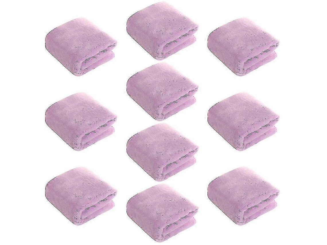 Toallas de peluquería (paquete de 10) de secado rápido para cabello, manos y rostro. Para usar en casa, salón, spa y barbería. Rosewell.