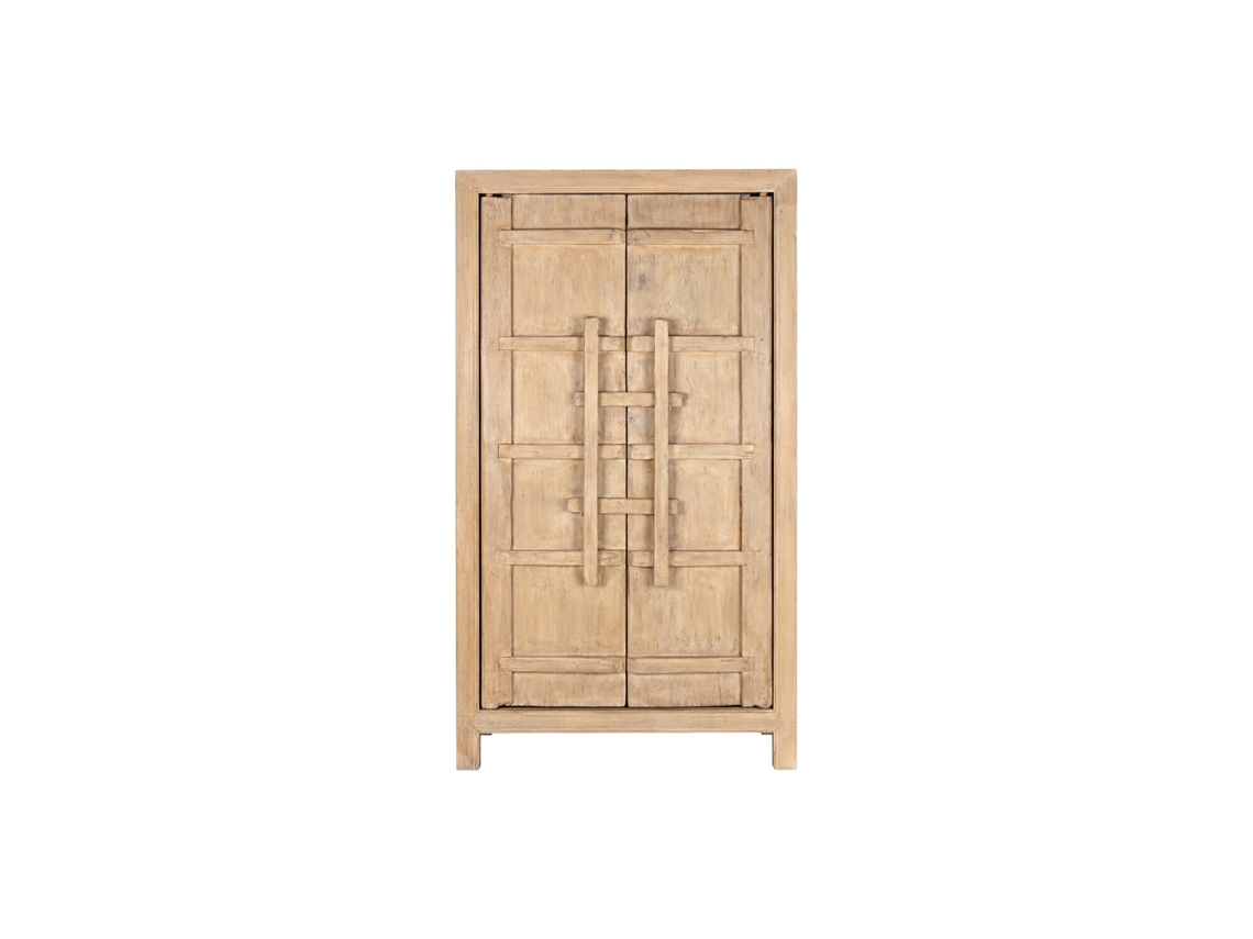 Armario Olmo Macizo Natural Natural 115x48x210cm