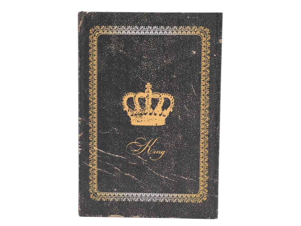 Caja de almacenamiento espaciosa con forma de libro para decorar estanterías