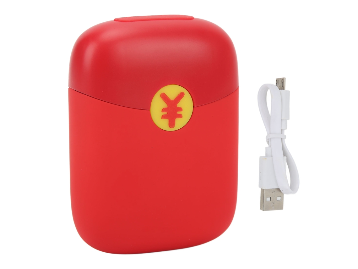 Calentadores De Manos Eléctricos Portátiles Con Carga Recargable, Doble Face Caliente, Operación Con Un Botón Y Función De Power Bank
