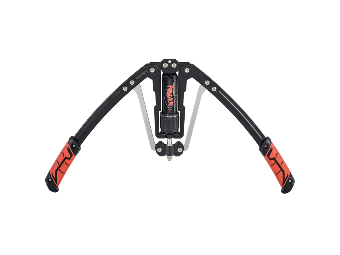 Extensor de pecho, resistencia ajustable, acero duradero, negro.