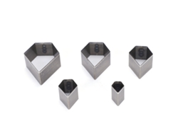 Juego De 5 Moldes Para Cortar Cuero Diy - Formas Geométricas - Herramienta De Perforación