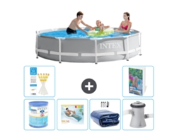 Intex Piscina Prism Frame Redonda - 305x76 Cm - 7-peças S173