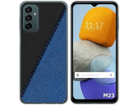 Carcasa para Samsung Galaxy M23 5G TUMUNDOSMARTPHONE Dibujos Cuero 02 Multicolor