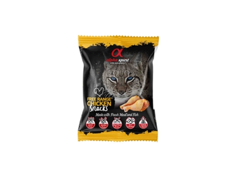 Frango Feline Free Range 24X50G Gato Lanche Castanhoalpha