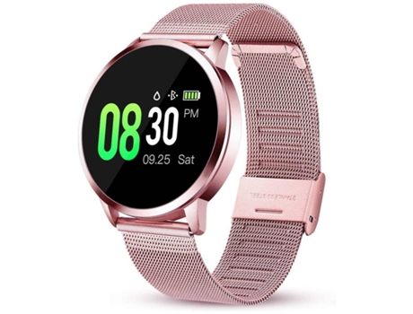 Smartwatch MDUG Monitor de Frequência Cardíaca Rosa