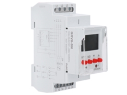 Protector De Sobrecarga De Voltaje De 3 Fases Con Relé Y Pantalla Led Grv8-sn