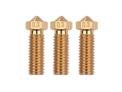 Boquillas de bronce volcánicas de 0,3 mm y 1,75 mm para impresoras 3D con marca