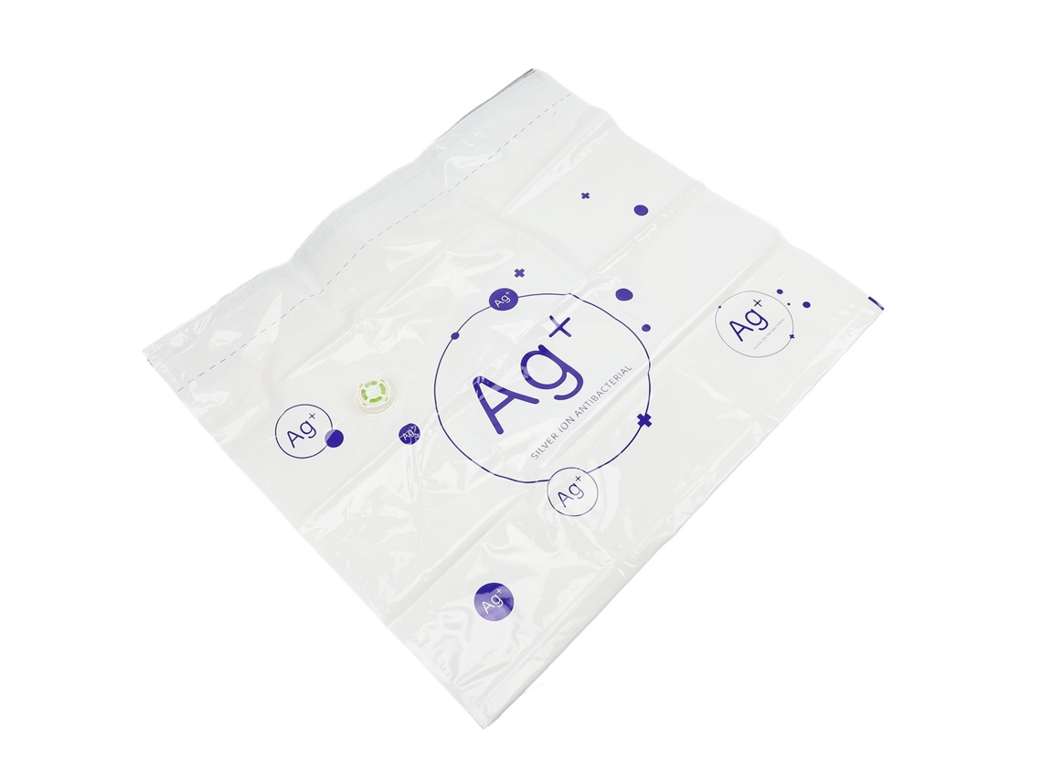 Bolsa De Compresión Al Vacío Pa Pe Para Viajes Y Almacenamiento De Ropa 80x40x38cm