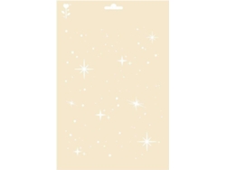 Estarcido GRAINE CRÉATIVE Cielo Estrellado (29.7 x 21 cm)