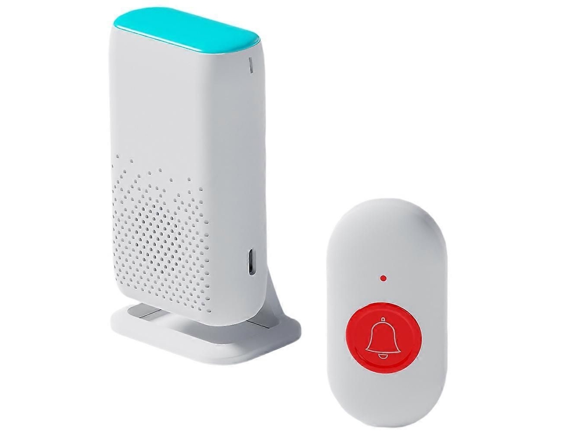 Novo D320 Campainha Sem Fio Com Vibração E Flash, Pager Inteligente Para Idosos, Pager De Emergência Sem Fio À Prova D'água, Sistema De Alerta De