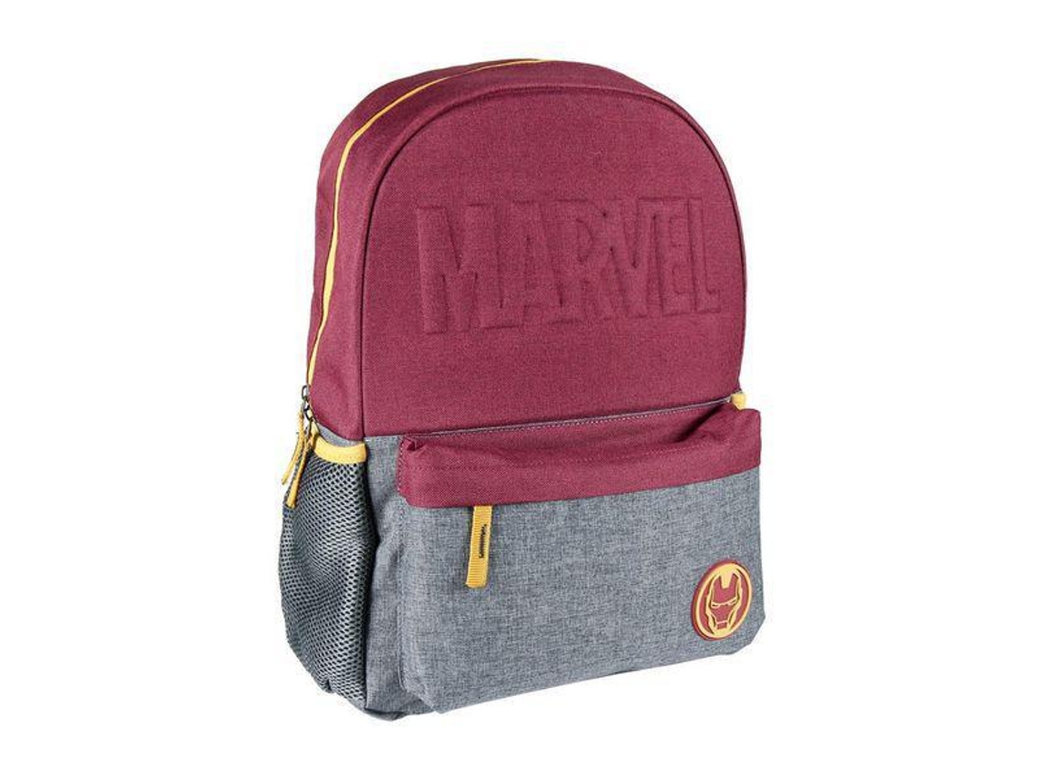 Mochila Escolar The Avengers Vermelho Cinzento
