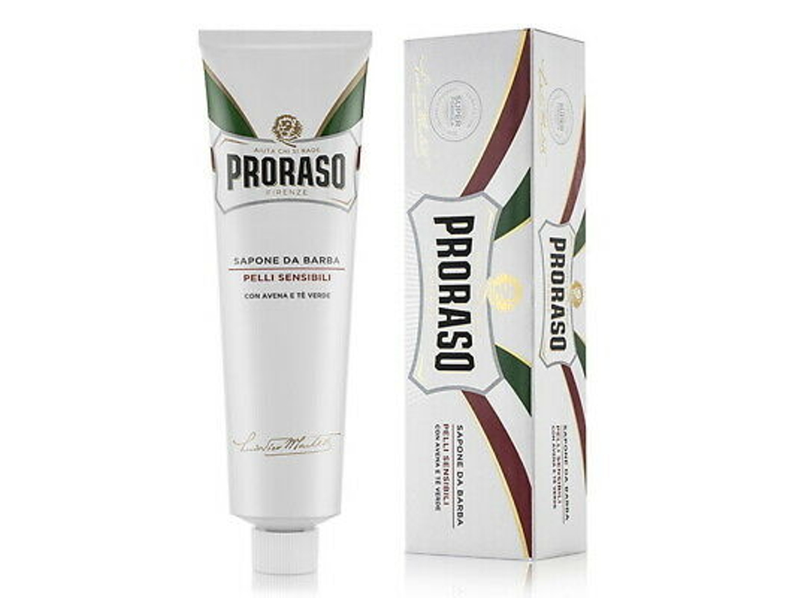 Línea Blanca Jabón de Afeitar En Tubo Sensibles 150 Ml PRORASO
