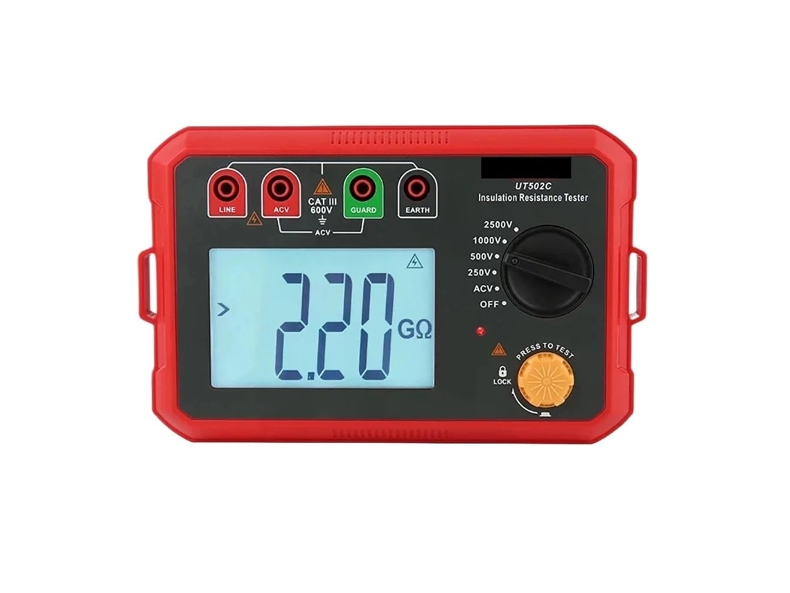 Ut501 Ut502 Probador De Resistencia De Aislamiento Ohmímetro Digital Megohmímetro Medición De Ohmios