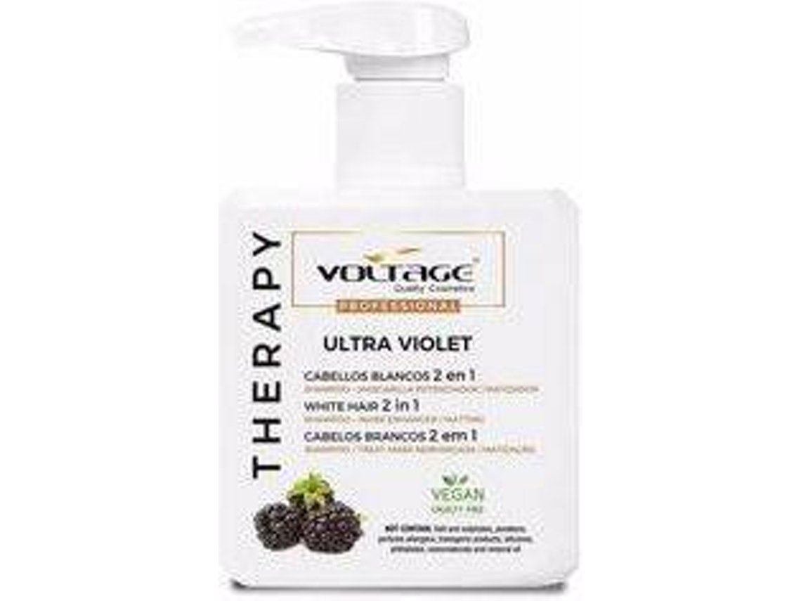 Champú VOLTAGE COSMETICS Therapy Ultra Violet 2 In 1 -Mask
