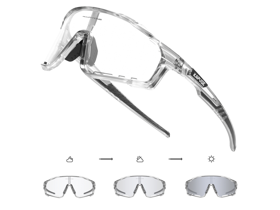 Gafas De Ciclismo Fotocromáticas Para Hombre Y Mujer, Ideales Para Ciclismo Al Aire Libre, Ciclismo De Montaña Y Protección Contra La Arena.
