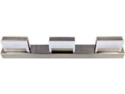Lámpara de Pared FABRILAMP Vidar (Dorado - Metal, Vidrio - 9x50 cm)