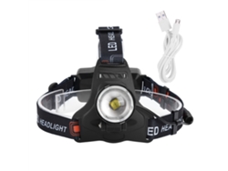 Faro Led P50, Resistente Al Agua, Luz De Moda, 3500 Lúmenes, 3 Modos Iluminación, Carga Usb, Color N
